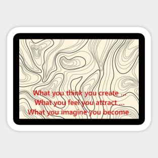 Positive Thinking Sticker